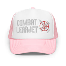 Load image into Gallery viewer, Combat Learjet Foam Trucker Hat