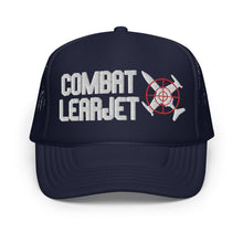 Load image into Gallery viewer, Combat Learjet Foam Trucker Hat