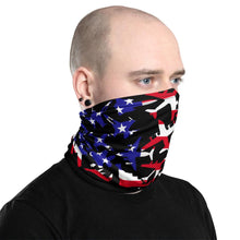 Load image into Gallery viewer, Airplane US Flag Face Wrap
