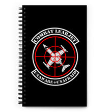 Load image into Gallery viewer, Combat Learjet Spiral notebook