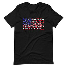 Load image into Gallery viewer, US Plane Flag Short T-Shirt