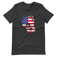 Load image into Gallery viewer, Fighter Pilot Helmet USA Short Sleeve T-Shirt