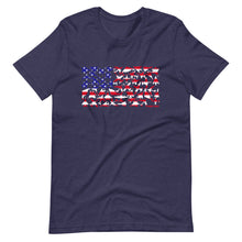Load image into Gallery viewer, US Plane Flag Short T-Shirt