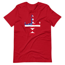 Load image into Gallery viewer, C-21 US Flag Short Sleeve T-Shirt