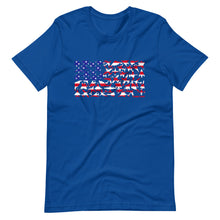 Load image into Gallery viewer, US Plane Flag Short T-Shirt
