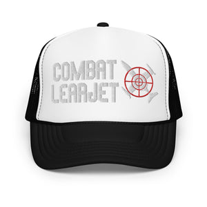 Combat Learjet Foam Trucker Hat