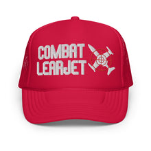 Load image into Gallery viewer, Combat Learjet Foam Trucker Hat