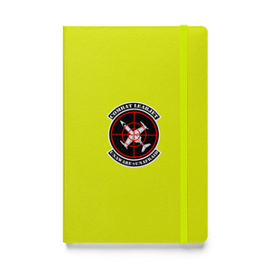 Combat Learjet Hardcover Bound Notebook
