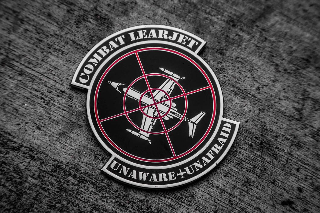 Combat Learjet Challenge Coin