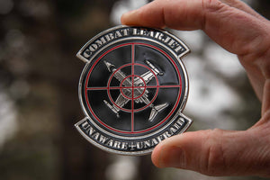 Combat Learjet Challenge Coin