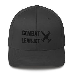 Combat Learjet Blackout FlexFit Hat