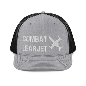 Combat Learjet Trucker Cap