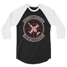 Load image into Gallery viewer, Combat Learjet Baseball T-Shirt
