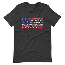Load image into Gallery viewer, US Plane Flag Short T-Shirt