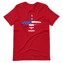 Load image into Gallery viewer, A-10 US Flag Short Sleeve T-Shirt