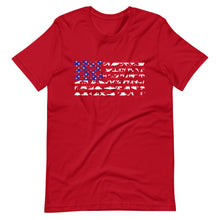 Load image into Gallery viewer, US Plane Flag Short T-Shirt