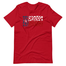 Load image into Gallery viewer, Texas Airplane Flag Short Sleeve T-Shirt